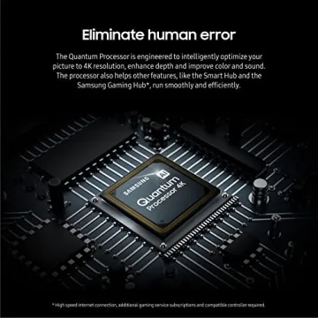 Samsung 85-Inch 4K QLED TV with Smart Features and Gaming Hub