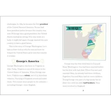 The Story of George Washington: An Inspiring Biography for Young Readers (The Story of Biographies)