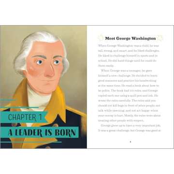 The Story of George Washington: An Inspiring Biography for Young Readers (The Story of Biographies)