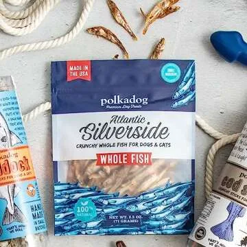Polkadog Whole Fish Treats for Dogs and Cats