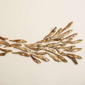 Polkadog Atlantic Silverside Whole Fish Dog Treats – All-Natural Treats for Dogs, Pets, Cats – Single Ingredient Crunchy Pet Snacks, Training Treats – Wild-Caught Fish – 2.5 oz.