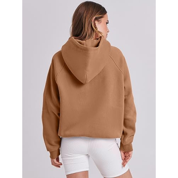 ANRABESS Women Oversized Fleece Hoodie Comfortable Stylish
