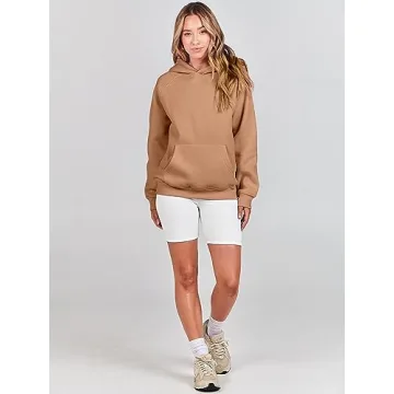 ANRABESS Women Oversized Fleece Hoodie Comfortable Stylish