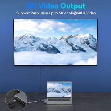 USB C Adapter for MacBook Pro/Air M1 M2 M3 2023 2022 2021 2020 2019,MOKiN USB C Hub MacBook Pro Accessories with 3 USB 3.0 Ports,USB C to SD/TF Card Reader and 100W Thunderbolt 3 PD Port