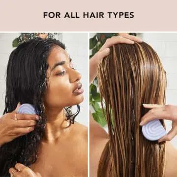 Kitsch Purple Conditioner Bar for Treated & Grey Hair, Made in US, Toning Purple Bar Conditioner for Hair for Blonde, Grey & White Hair, Removes Brass & Yellow Undertones, Paraben Free, 2.7oz