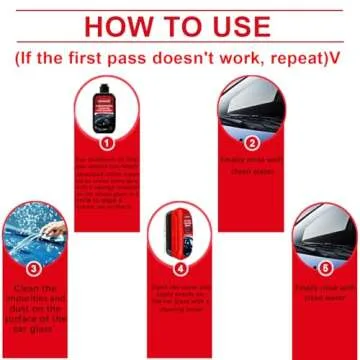 2025 New Glass Cleaning Board, Automotive Oil Film Cleaning Brush, Reusable Oil Film Cleaning Brush, Improves Clarity and Visibility,Oil Film Cleaning Brush for Car Windows,Car Window Oil Film Remover