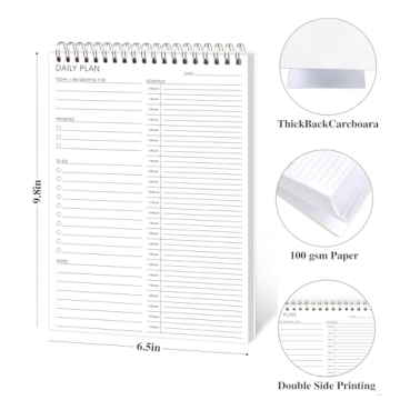 24 Hour Daily Planner for Productivity & Organization