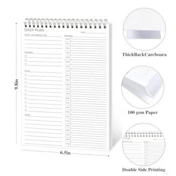 24 Hour Daily Planner for Productivity & Organization