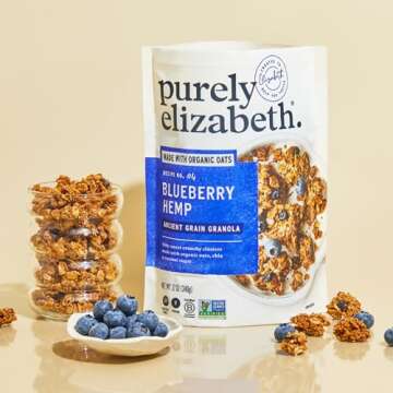 Purely Elizabeth Ancient Grain Granola Blueberry Hemp
