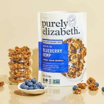 Purely Elizabeth Ancient Grain Granola Blueberry Hemp