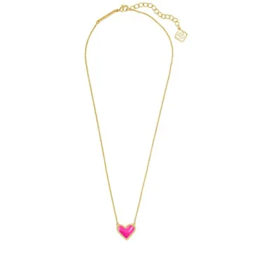 Kendra Scott Ari Heart Adjustable Necklace Perfect Gift