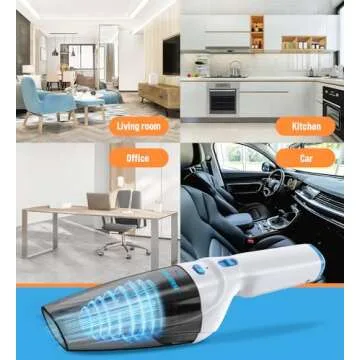 Milunho Handheld Vacuum - 9500PA Cordless Power