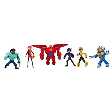 Big Hero 6 Red Baymax Action Figure with Fold-Out Wings