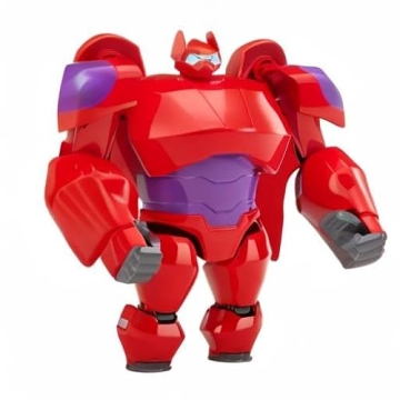 Big Hero 6 Red Baymax Action Figure with Fold-Out Wings