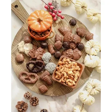 Snack Assortment Gift Basket- Candy and Nuts Gift Tin- Gourmet Treat Variety Present in Keepsake Tray– Gift Idea for Thanksgiving, Holidays, Christmas, Men, Women, Him, Her- Bonnie and Pop