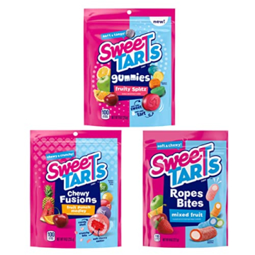 Sweet & Chewy SweeTARTS Candy Bundle - 26oz Assorted Treats