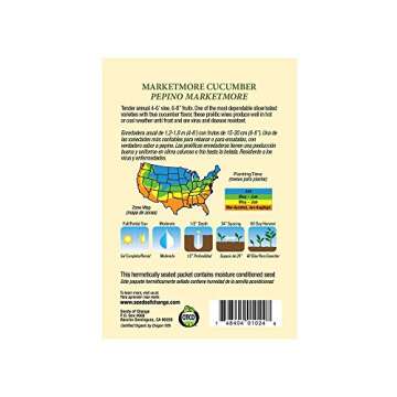 Seeds Of Change 01024 Cucumber, Green