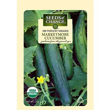 Seeds Of Change Organic Cucumber Seeds for Home Gardening