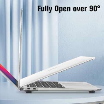 Fintie MacBook Air 13 Case - Crystal Clear Protection