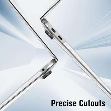 Fintie MacBook Air 13 Case - Crystal Clear Protection