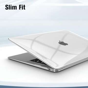 Fintie MacBook Air 13 Case - Crystal Clear Protection