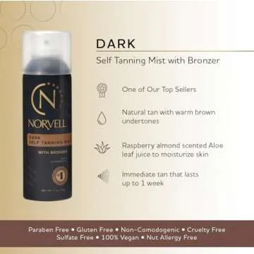 Norvell Sunless Self-Tanning Mist - Instant Bronzer Solution