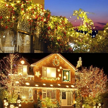 Dimmable 300LED Christmas String Lights with Remote