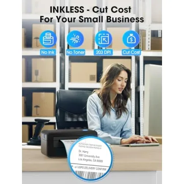 iDPRT Bluetooth Thermal Shipping Label Printer for All