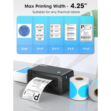 iDPRT Bluetooth Thermal Shipping Label Printer for All