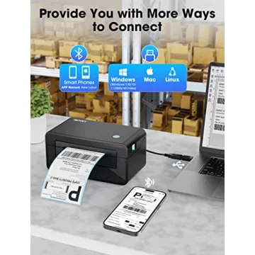 iDPRT Bluetooth Thermal Shipping Label Printer for All