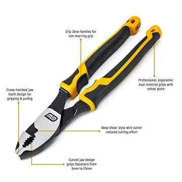Top GearWrench 6 Pc Pitbull Plier Universal Set