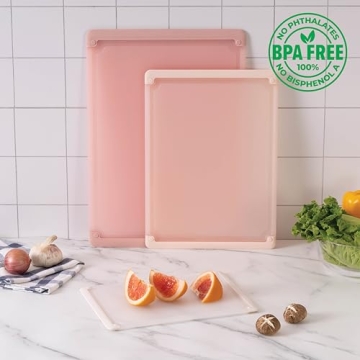 COOK WITH COLOR Extra Large Cutting Board Set, 3-Piece