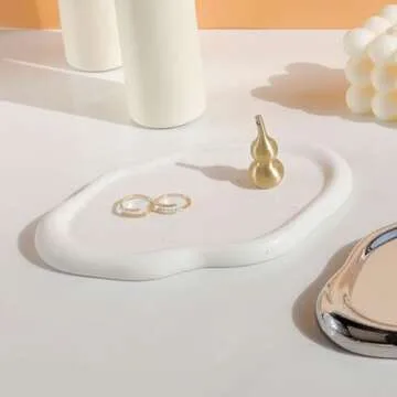 Owlcatcok Jewelry Tray Stylish Decor and Organizer