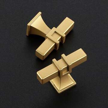 Elegant HOME EDIT Gold Cabinet Handles for Your Home
