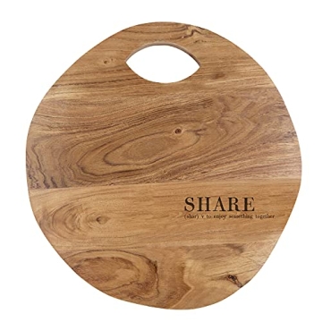 Santa Barbara Design Studio Charcuterie Board - 16.5" Acacia Wood Kitchenware, Share