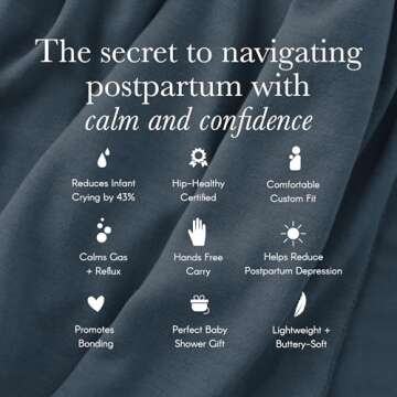 Solly Baby Wrap Carrier, for Newborn to Toddler 8-25 Lbs., Buttery-Soft & Lightweight Fabric, Reduce Crying & Increase Connection, Postpartum Essential, New Mom Gifts, Spelt