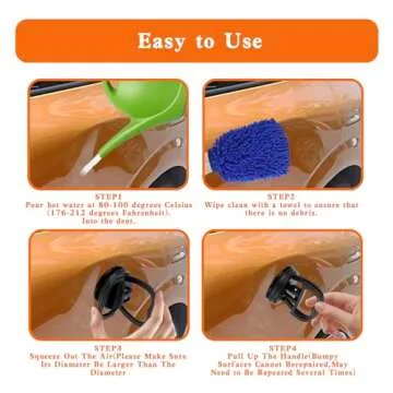 YHKDFGNZ Dent Puller, 7 Pack Car Dent Puller Car Dent Removal Kit Suction Cup Dent Puller Dent Remover Tool and Dent Repair Kit Handle Lifter for Cars Body,Glass,Screen,Objects Moving