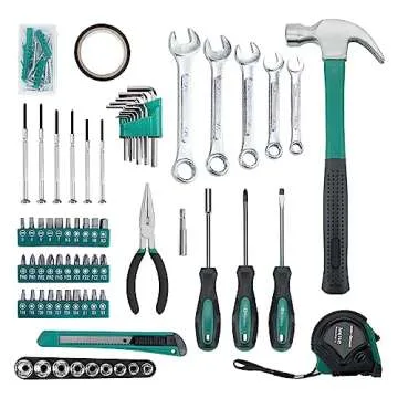 CARTMAN 148 Piece Tool Set - Ideal for DIY and Automotive Repairs