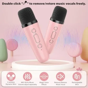 JYX Mini Karaoke Machine for Kids - Ultimate Fun Portable Speaker