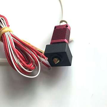 Official Creality Original 3D Printer Heater Block Silicone Cover MK7/MK8/MK9 Hotend for Creality Ender 3/3 Pro/3 V2, Ender 5/5 Plus/ 5 Pro, CR 10 Series,ANET A8 (Pack of 3)