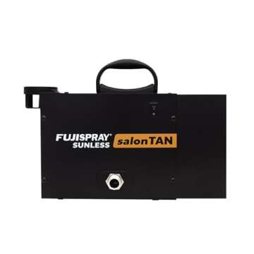 Fuji 2150 salonTAN PLATINUM Ultra Quiet Tanning Machine with TAN7350 Spray Gun