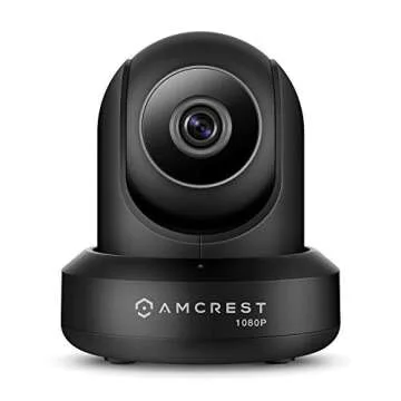 Amcrest New 1080p WiFi Camera Indoor, 2MP Pan/Tilt Home Security Camera, Auto-Tracking, Motion & Aud...