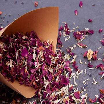 Natural Petal Confetti for Weddings & Celebrations