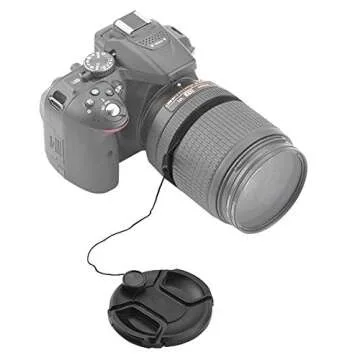 Quality 49mm Lens Cap Cover for Canon EOS M50 and EF-M