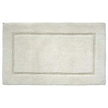 Soft Cotton Bath Mats with Non-Slip Backing Set