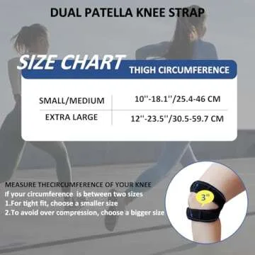 LedoTorMedics Medical Patella Knee Brace for Knee Pain, (Plus Size) Professional Patellar Tendon Support Strap for Men&Women, Knee Brace for Meniscus Tear, Pain Relief, Arthritis, Tendonitis, MCL, ACL