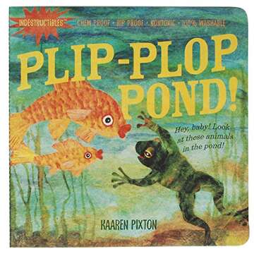 Indestructible Book Set - Safe Baby Proof Storybooks