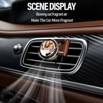 Unique Customized Car Air Freshener with Photos and Scents