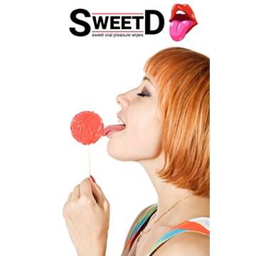 SWEET D - NEW - Sweet Flavored Wipes for Oral Pleasure