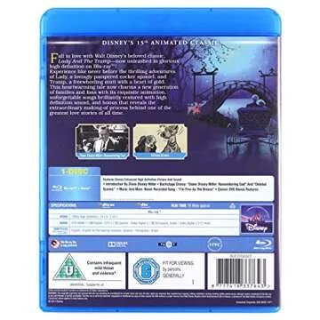 Lady and the Tramp Blu-ray Region-Free Classic Edition